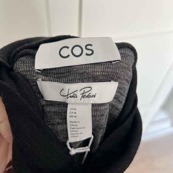 COS x Chris Perani Women’s Black and Red Butterfly Long Sleeve Top - Picture 4 of 5